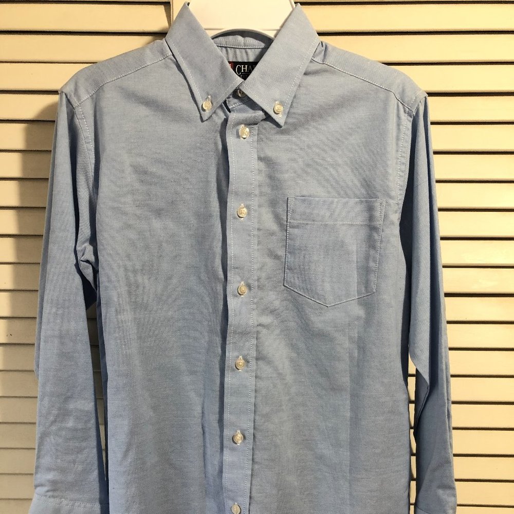 (2) BOY'S CHAPS OXFORD SHIRTS, SIZE 10